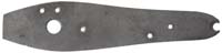 Lock plate, 4.7" x 1.0", drilled & tapped, left hand
